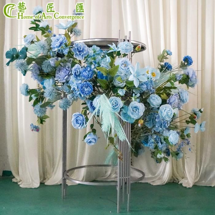 Artificial Flowers Bouquet Fake Plants
